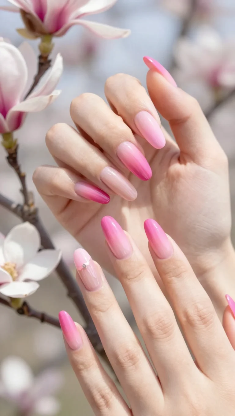 5 Hot Pink Spring Nails That Will Brighten Your Seasonal Style